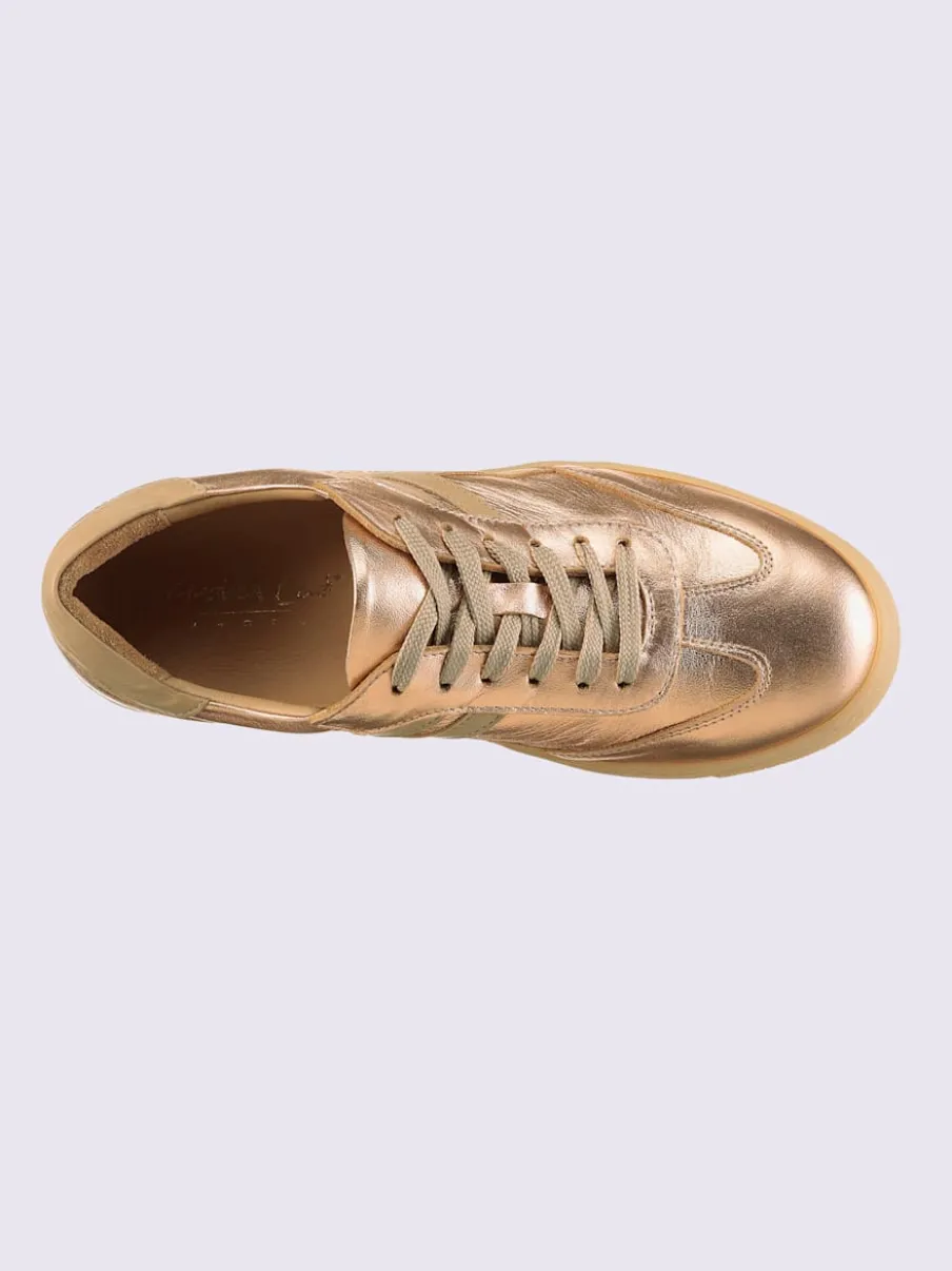 Baskets cuir nappa de vache