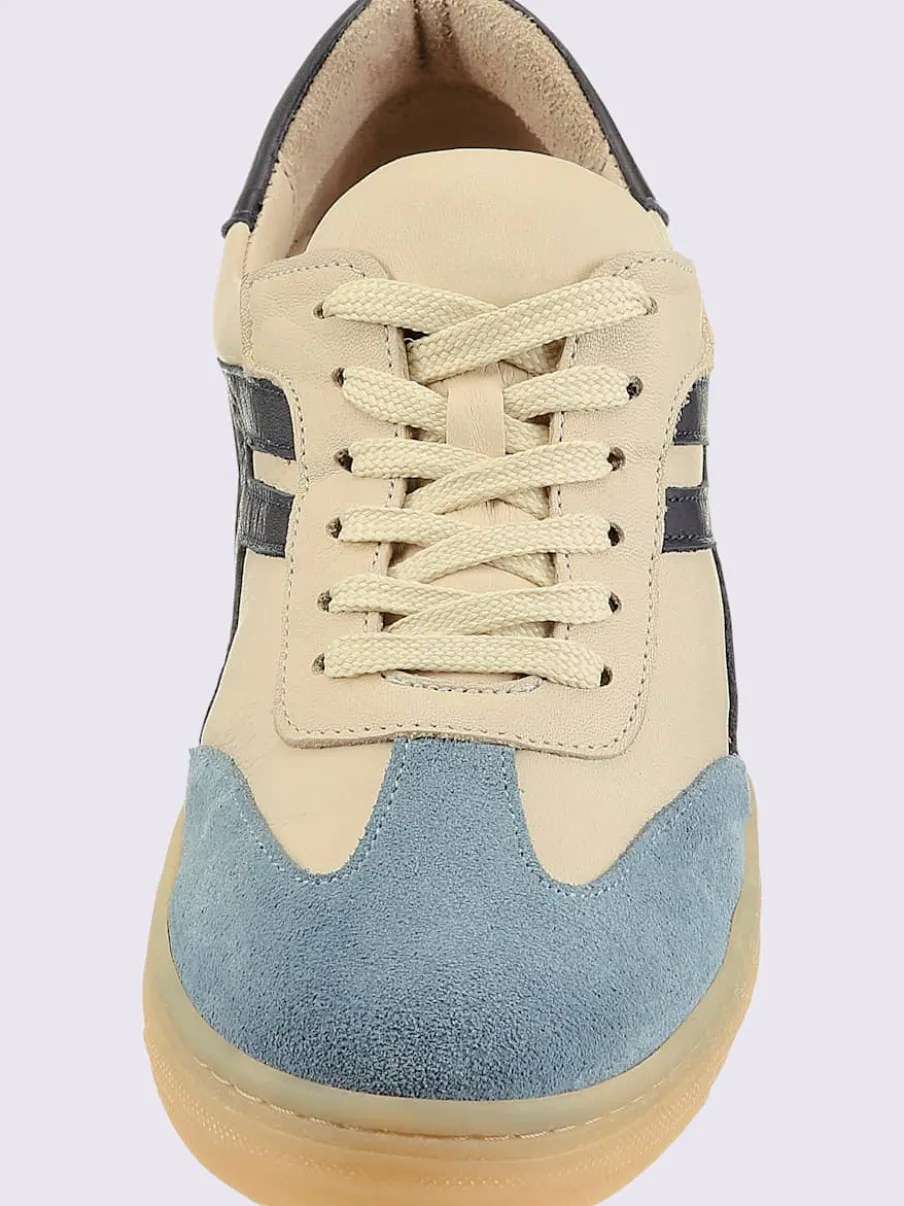 Baskets cuir nappa de vache
