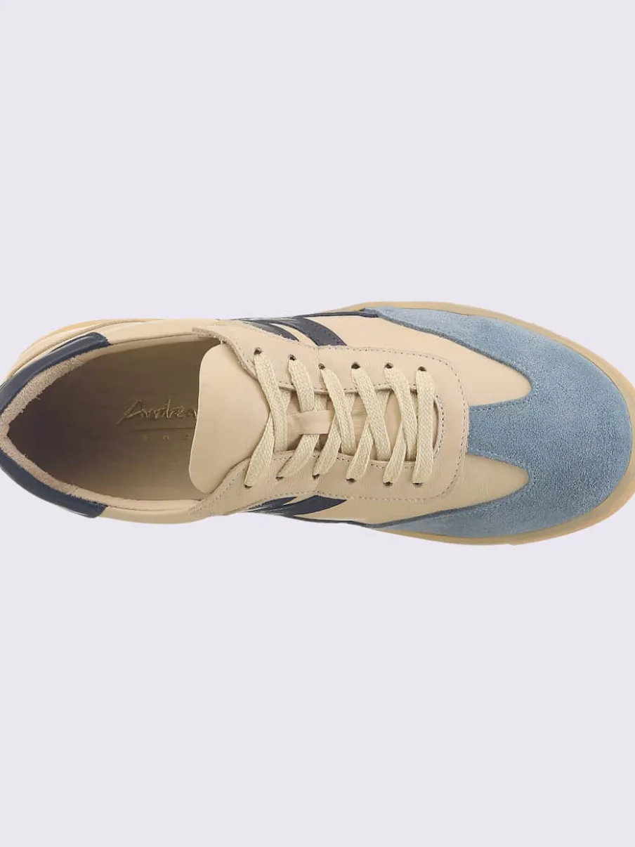Baskets cuir nappa de vache