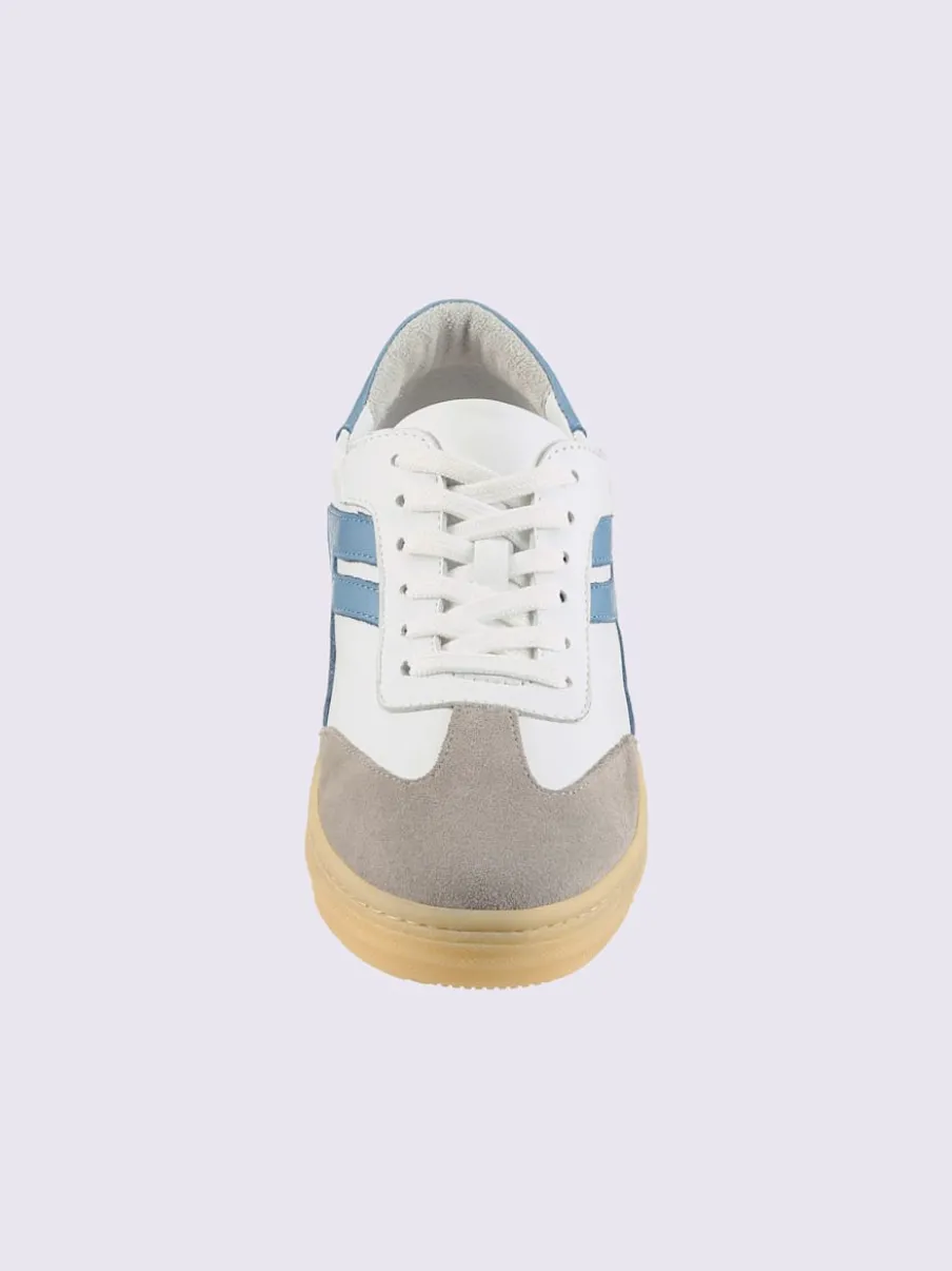 Baskets cuir nappa de vache