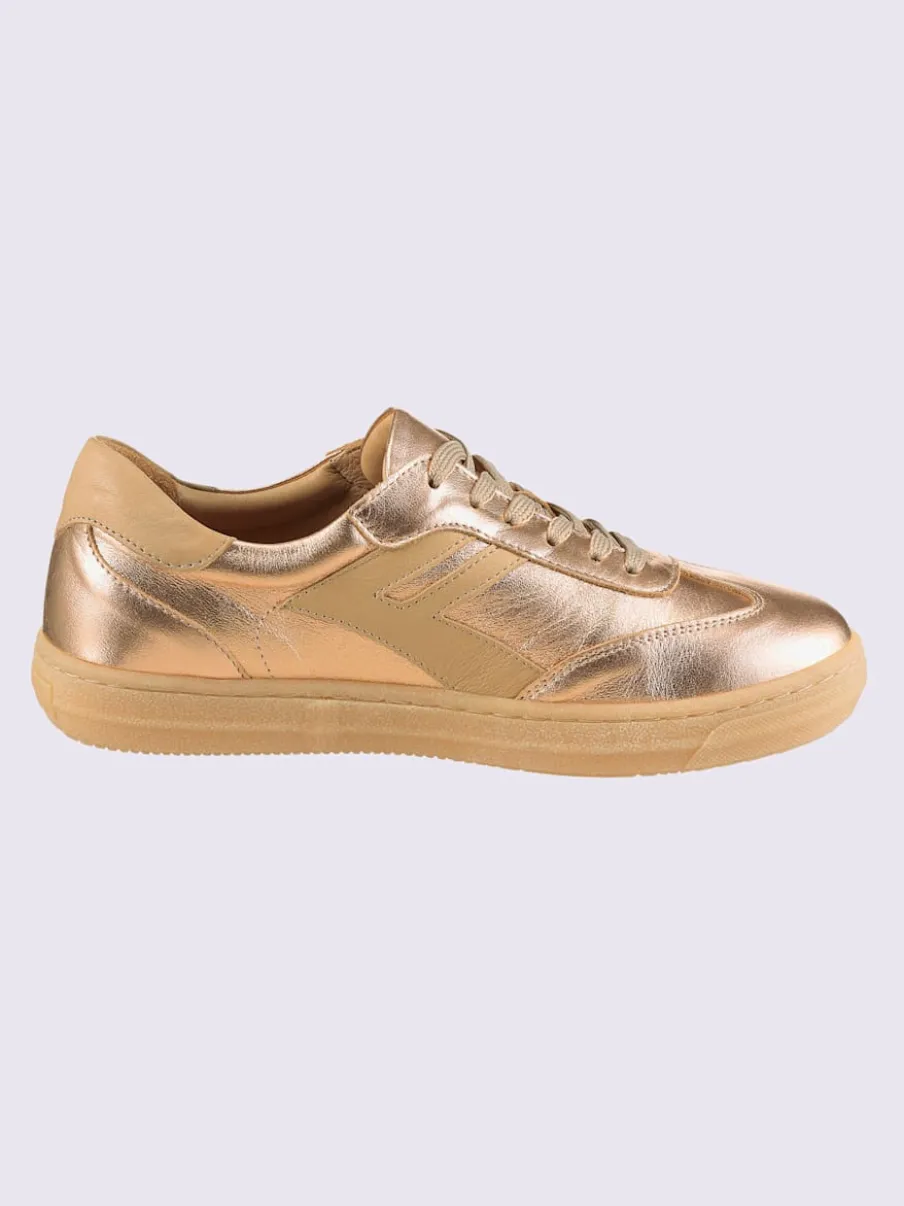 Baskets cuir nappa de vache