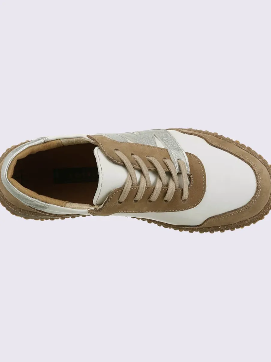 Baskets cuir nappa de vache