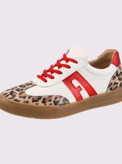Baskets cuir vachette