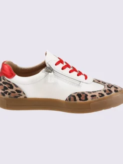 Baskets cuir vachette