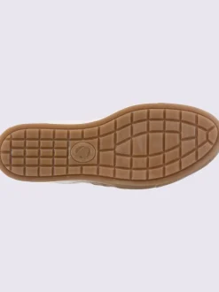Baskets cuir vachette