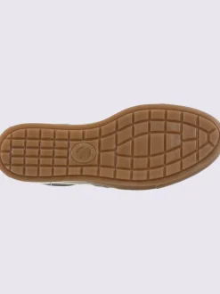 Baskets cuir vachette