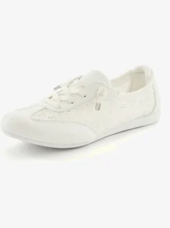 Baskets détails en dentelle tendance et élégants