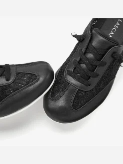 Baskets détails en dentelle tendance et élégants
