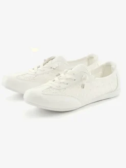 Baskets détails en dentelle tendance et élégants