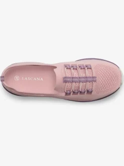 Baskets lacets élastiques et semelle flexible pour un confort optimal