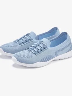 Baskets lacets élastiques et semelle flexible pour un confort optimal
