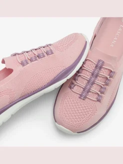 Baskets lacets élastiques et semelle flexible pour un confort optimal