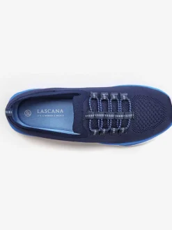 Baskets lacets élastiques et semelle flexible pour un confort optimal