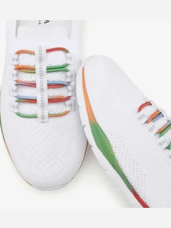 Baskets lacets élastiques et semelle flexible pour un confort optimal