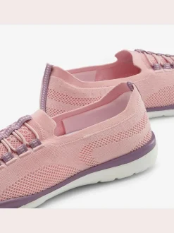Baskets lacets élastiques et semelle flexible pour un confort optimal