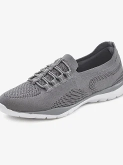 Baskets lacets élastiques et semelle flexible pour un confort optimal