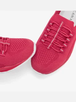 Baskets lacets élastiques et semelle flexible pour un confort optimal
