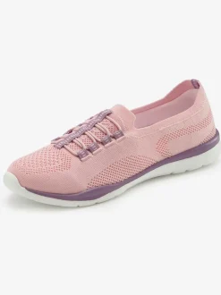 Baskets lacets élastiques et semelle flexible pour un confort optimal