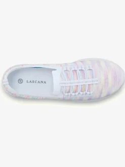 Baskets lacets élastiques et semelle flexible pour un confort optimal