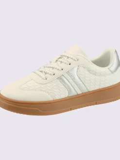 Baskets matière synthétique
