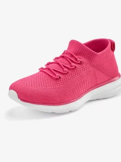 Baskets matière textile extensible douce pour s'adapter parfaitement au pied