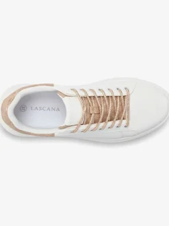 Baskets sneaker confortables avec détails métalliques tendance