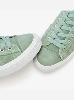 Baskets sneakers au style usé et délavé tendance