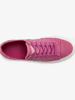 Baskets sneakers au style usé et délavé tendance