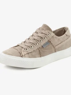 Baskets sneakers au style usé et délavé tendance