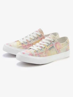 Baskets sneakers au style usé et délavé tendance