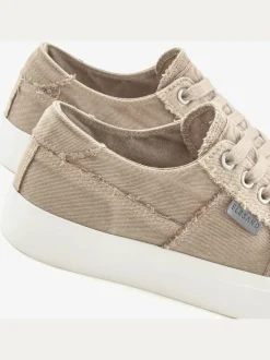 Baskets sneakers au style usé et délavé tendance