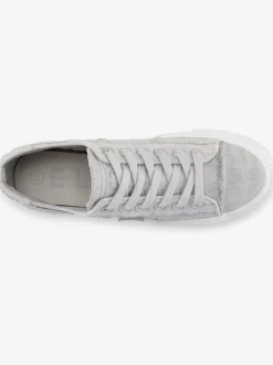Baskets sneakers au style usé et délavé tendance