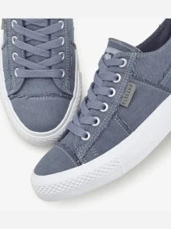Baskets sneakers au style usé et délavé tendance