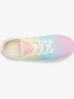 Baskets sneakers colorées avec semelle ultra-légère, très plate et flexible, qui vous donne l'impression de marcher pieds nus