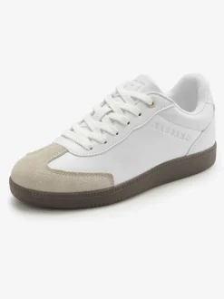 Baskets sneakers de qualité avec cuir