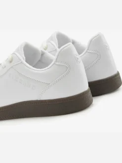 Baskets sneakers de qualité avec cuir
