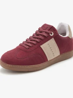 Baskets sneakers en cuir doux et de qualité avec doublure en textile douce, confortables à porter