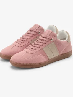 Baskets sneakers en cuir doux et de qualité avec doublure en textile douce, confortables à porter