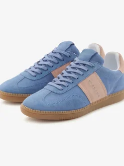 Baskets sneakers en cuir doux et de qualité avec doublure en textile douce, confortables à porter