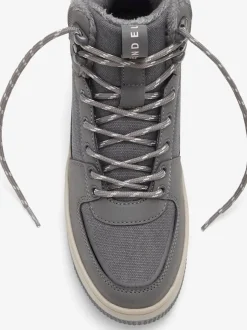Baskets sneakers montantes avec doublure chaude et douce pour un confort optimal