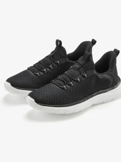 Baskets sneakers sportives et confortables avec talon légèrement rembourré et semelle flexible pour un confort optimal