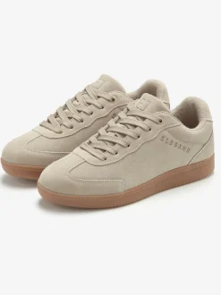 Baskets sneakers tendance en cuir velours de qualité