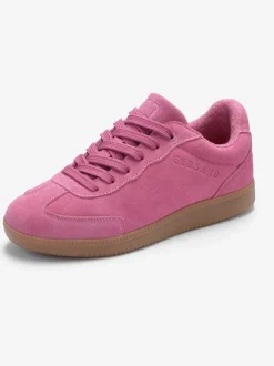 Baskets sneakers tendance en cuir velours de qualité