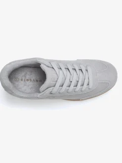 Baskets sneakers tendance en cuir velours de qualité