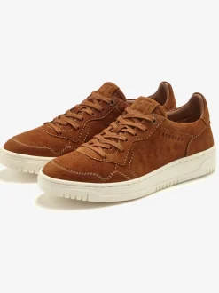 Baskets sneakers tendance en cuir velours doux de qualité, particulièrement confortables à porter