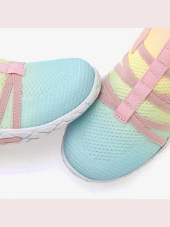 Baskets trotteurs avec dégradé de couleurs et semelle ultra-légère et souple