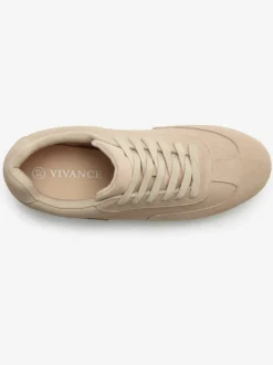 Baskets trotteurs tendance avec semelle légère et imitation daim élégante