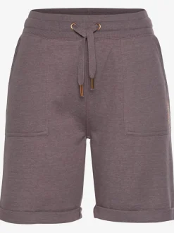 Bermuda confortable avec poches plaquées et ceinture élastique