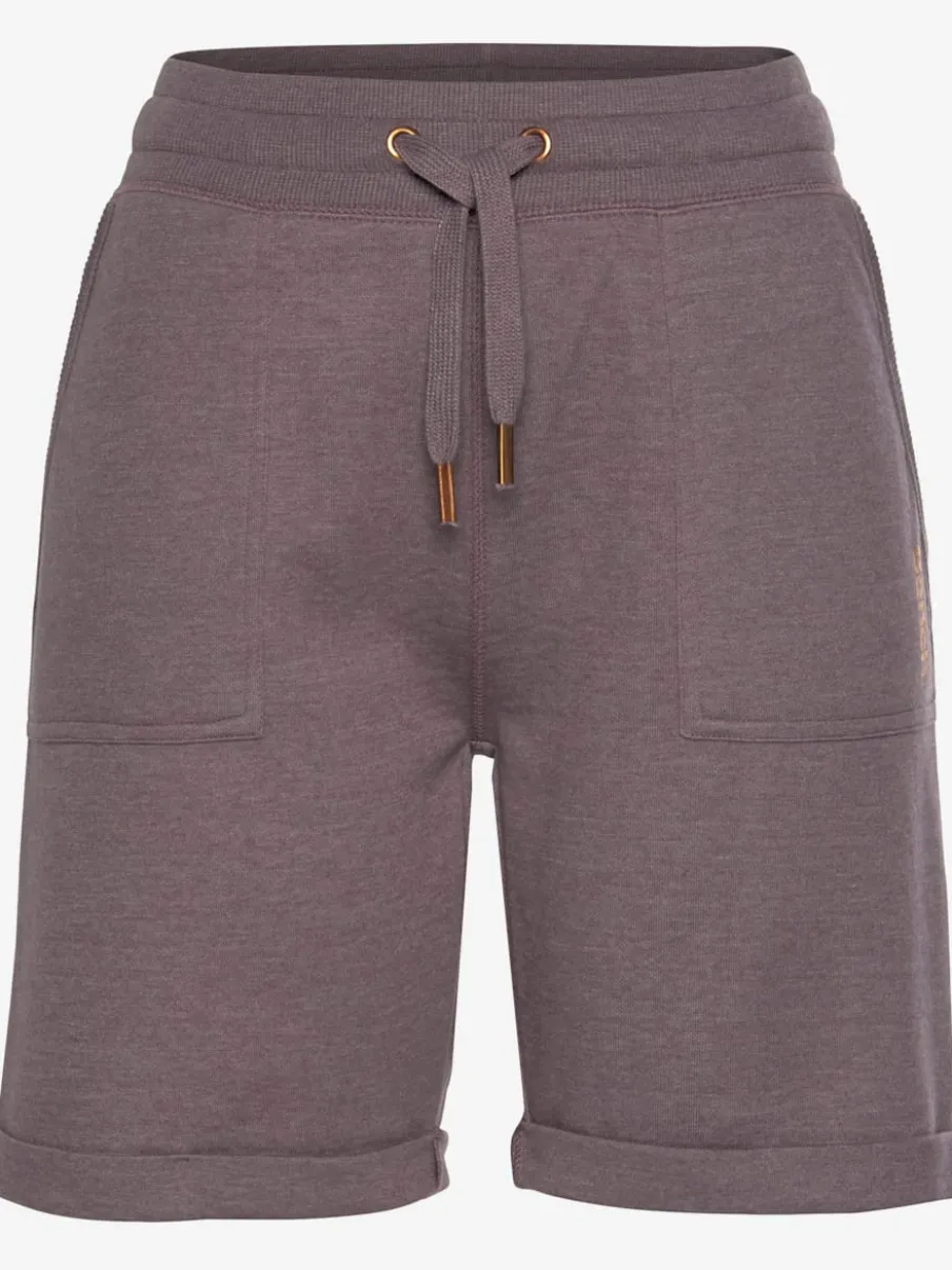 Bermuda confortable avec poches plaquées et ceinture élastique