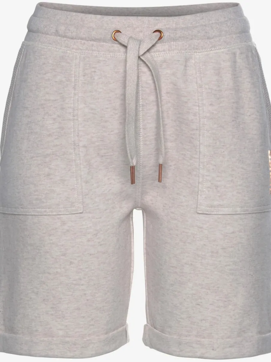 Bermuda confortable avec poches plaquées et ceinture élastique